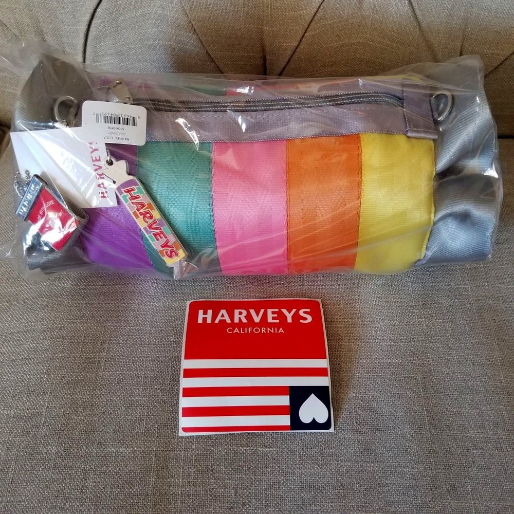 NWT Harveys Seatbelt Barrel Lola I Want Candy Smarties Bag Collector Series